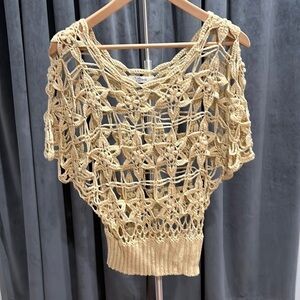 Crochet top sweater L”affaire (Anthropologie)